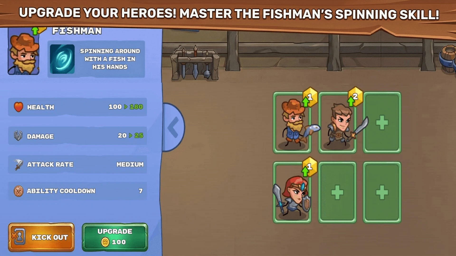 Dungeonfall Legends screenshot