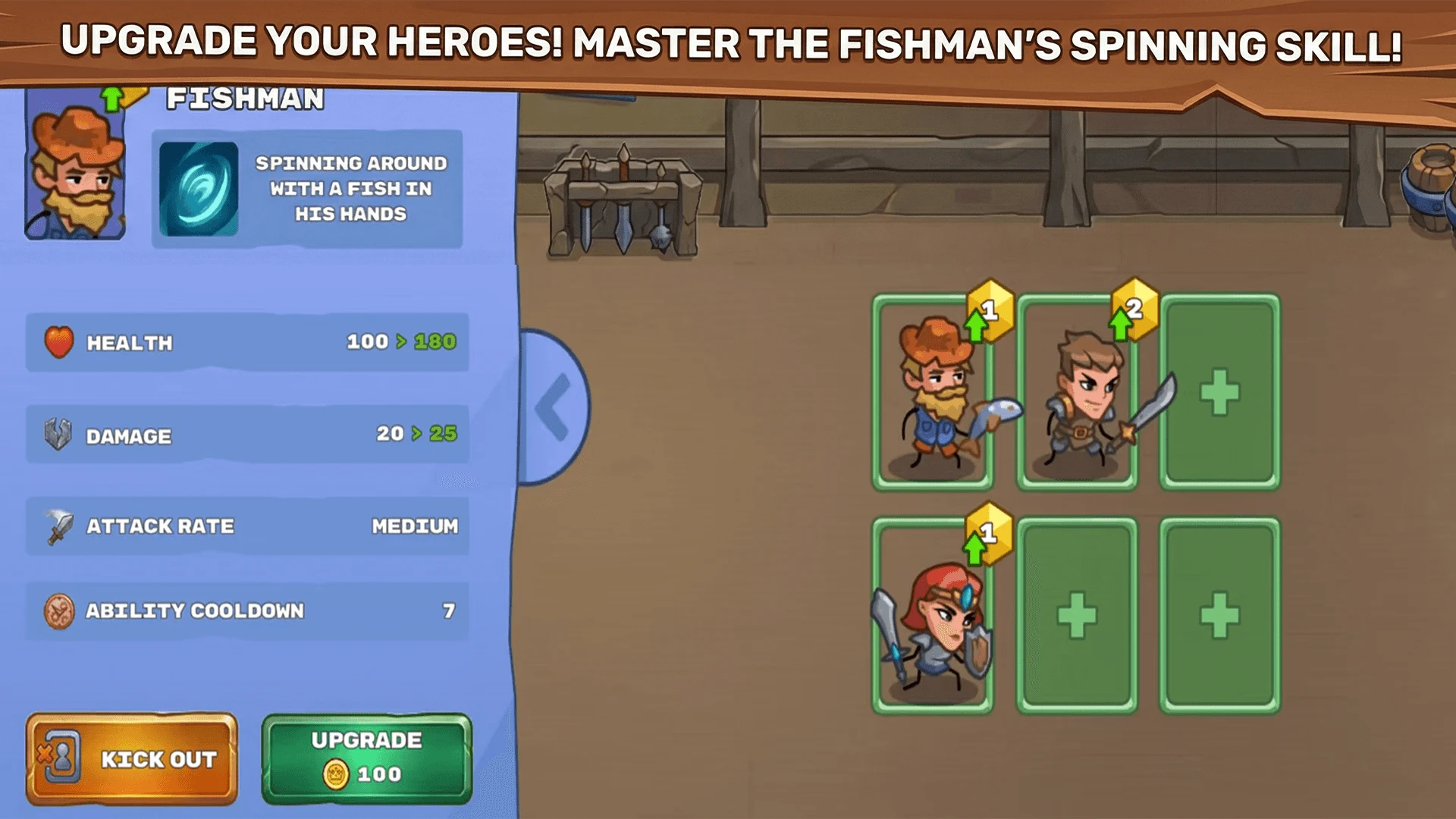 Dungeonfall Legends screenshot